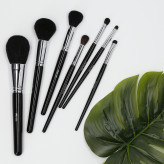 LUSSONI Natural Smoothness 7 Pcs Professional Makeup Brush Set	