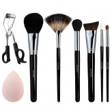 LUSSONI Glow Maker - Set de Pinceaux à maquillage professionnels 8 Pcs 