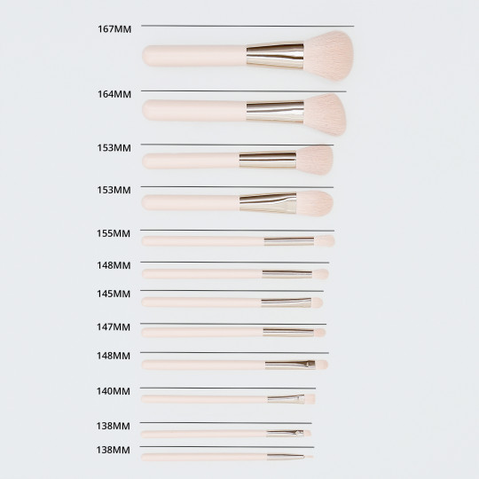 Makeup brush set 12 pcs