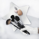 LUSSONI Classy Girl 5-delt sæt professionelle makeup børster og svampe