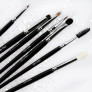 LUSSONI Eye Catching 7 Pcs Professional Makeup Brush Set 