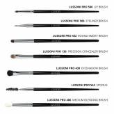 LUSSONI Eye Catching 7 Stück Professionelles Makeup Pinsel Set