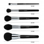 LUSSONI Makeup Essentials 5 Pcs Professional Brush Set 