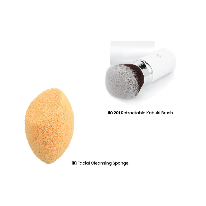 Ilū Make Up Face Cleansing Sponge - spugna pulizia viso