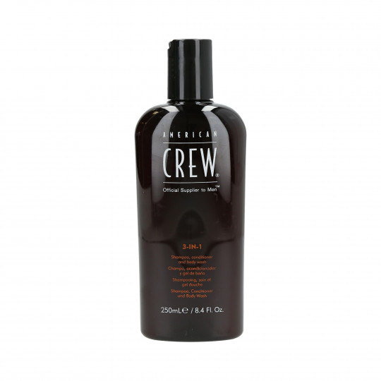 AMERICAN CREW Hair shampoo, conditioner and shower gel 3in1 250ml