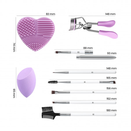 ilū Purple Pick-up Line - Set Pennelli Makeup