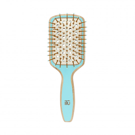 ilū by Tools For Beauty, escova de cabelo de bambu - Ocean Breeze
