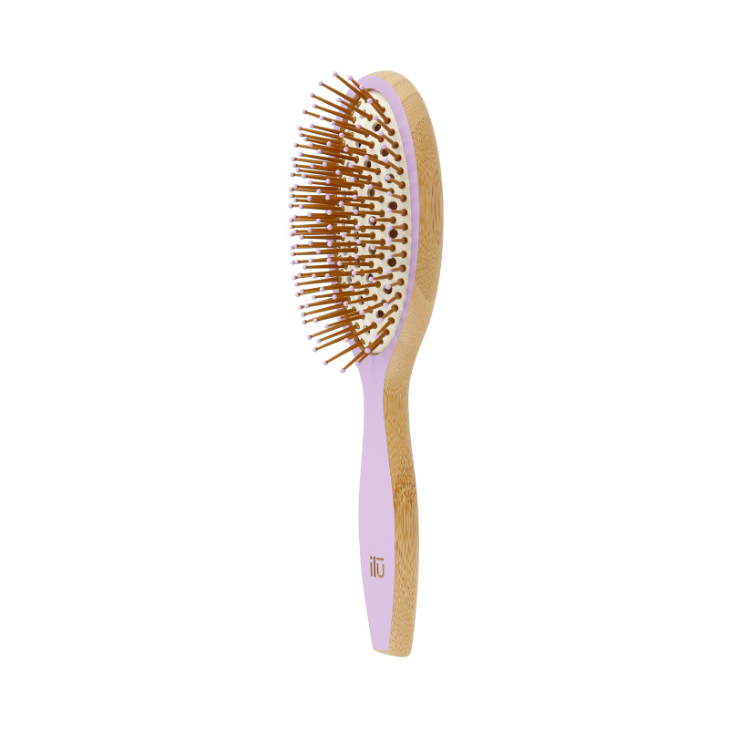 Ilū by Tools For Beauty, Bambusowa szczotka do włosów - Wild Lavender