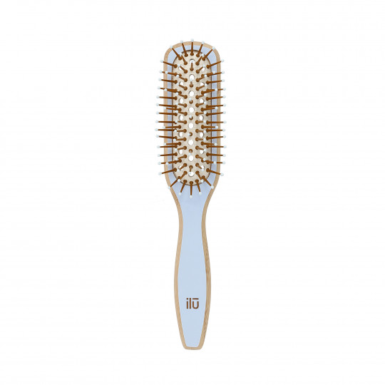 Ilū by Tools For Beauty, escova de cabelo de bambu - True Blue