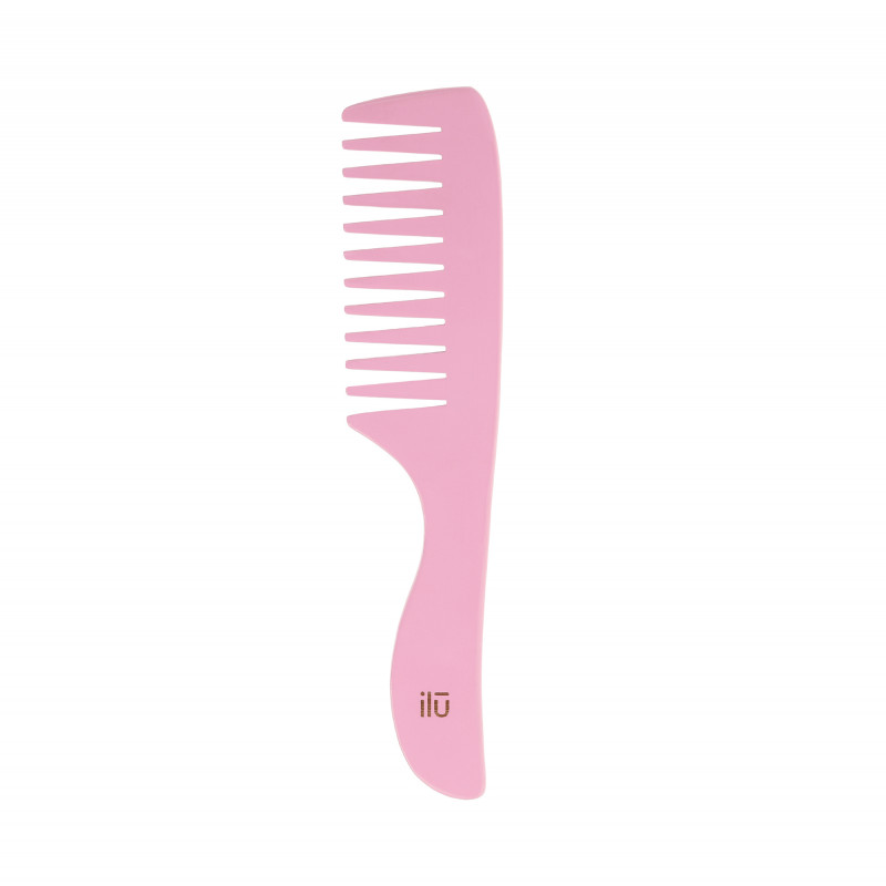 ilū by Tools For Beauty, Bamboo hiuskampa – Pink Flamingo