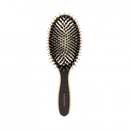 Kashōki da Tools For Beauty, escova de cabelo de madeira - oval