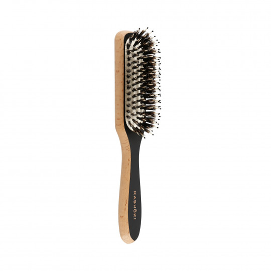 Kashōki da Tools For Beauty, escova de cabelo de madeira – Slim