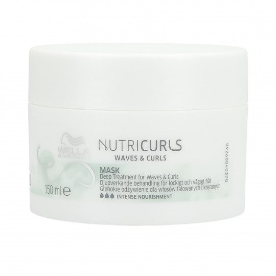 WELLA PROFESSIONALS NUTRICURLS Máscara para cabelos cacheados e ondulados 150ml