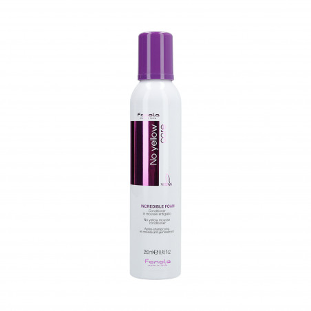 FANOLA NO YELLOW MOUSSE CONDITIONER 250ML