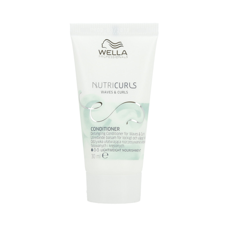 WELLA PROFESSIONALS NUTRICURLS Balzsam göndör és hullámos hajra 30 ml