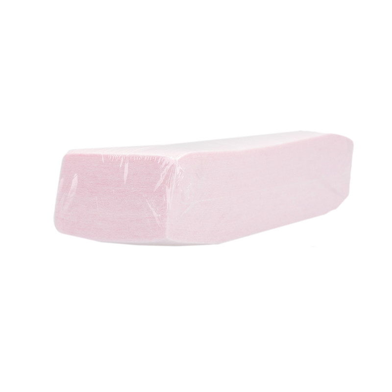 ECO-HYGIENE Нетъкани ленти за обезкосмяване, розови, 100 бр.