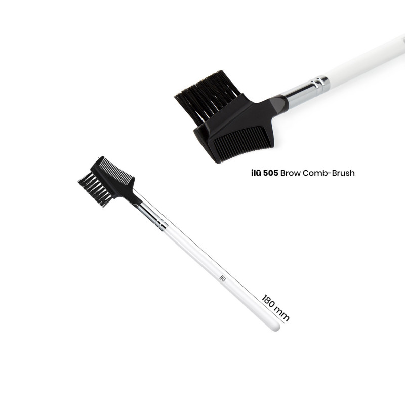 ilū 505 Peigne-Brosse à Sourcils