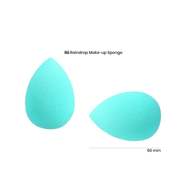 ilū Gąbka do makijażu, Raindrop, Turkusowa