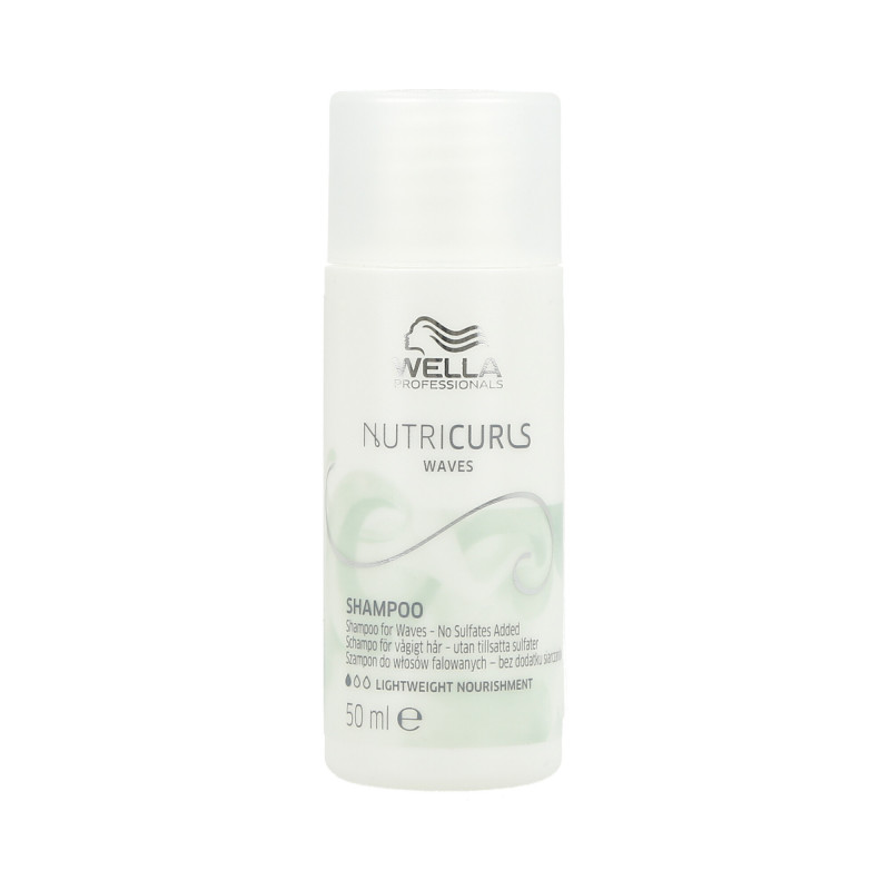 WELLA PROFESSIONALS NUTRICURLS Waves Szampon do włosów falowanych 50ml