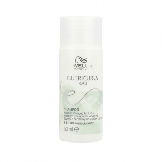 WELLA PROFESSIONALS NUTRICURLS Sampon göndör hajra 50ml