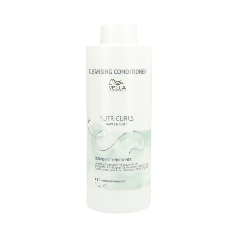 WELLA PROFESSIONALS NUTRICURLS Condicionador de limpeza para cachos e ondas 1000ml