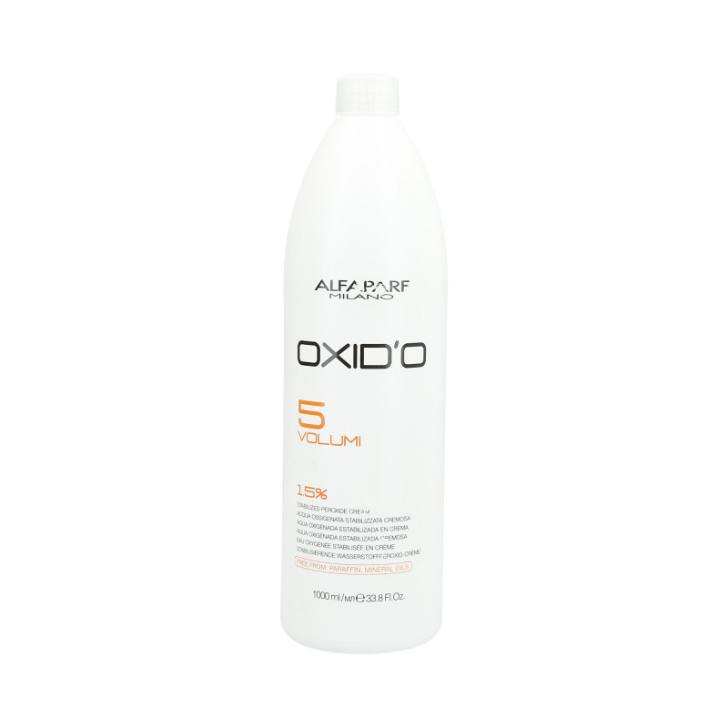 ALFAPARF OXID'O Kermainen vetyperoksidi 1,5 % (5 tilavuutta) 1000 ml