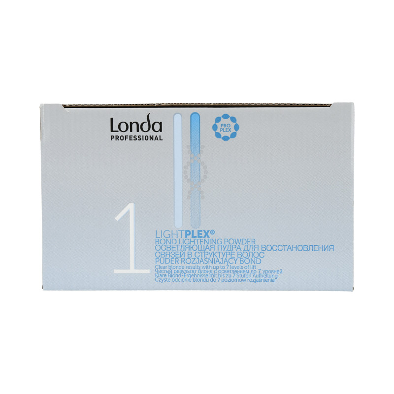 LONDA LIGHTPLEX 1 Ligações fortalecedoras de clareador capilar 2x500g