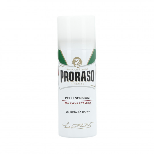 PRORASO WHITE Espuma de barbear calmante 50ml