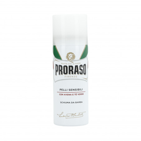PRORASO WHITE Łagodząca pianka do golenia 50ml PRORASO WHITE Łagodząca pianka do golenia 50ml