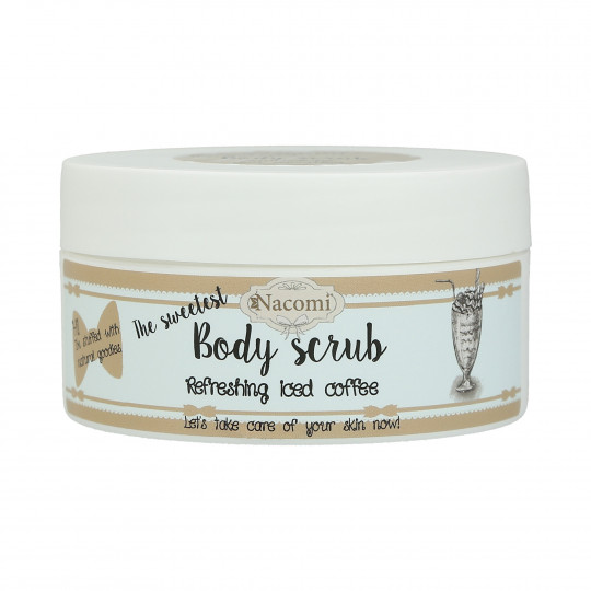 NACOMI The Sweetest Body Scrub – Gommage amincissant corps café 125g