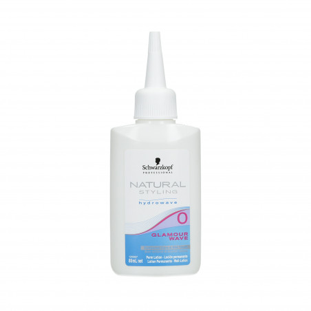 SCHWARZKOPF PROFESSIONAL NATURAL STYLING Glamour Wave 0 Dauerwellenflüssigkeit 80ml SCHWARZKOPF PROFESSIONAL NATURAL STYLING Glamour Wave 0 Dauerwellenflüssigkeit 80ml