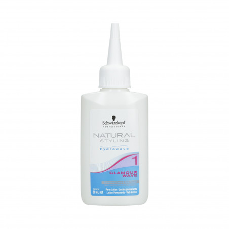 SCHWARZKOPF PROFESSIONAL NATURAL STYLING Glamour Wave 1 Dauerwellenflüssigkeit 80ml - 1 SCHWARZKOPF PROFESSIONAL NATURAL STYLING Glamour Wave 1 Dauerwellenflüssigkeit 80ml - 1