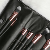 MIMO by Tools For Beauty, 24 Pcs Makeup Brush Set, Black