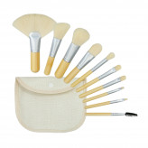 MIMO da Tools For Beauty, conjunto de viagem com 10 pincéis de maquiagem