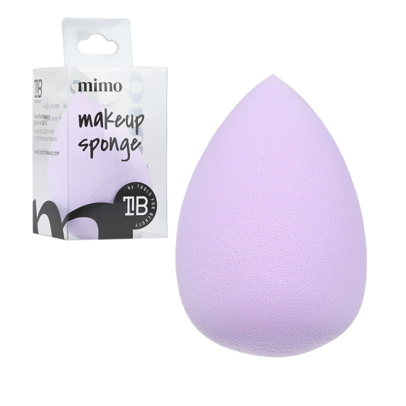 MIMO Tropfenförmiger Make-up-Schwamm - violett