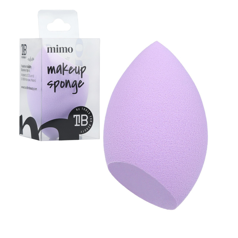 MIMO Olivenförmiger Violett Makeup Schwamm 