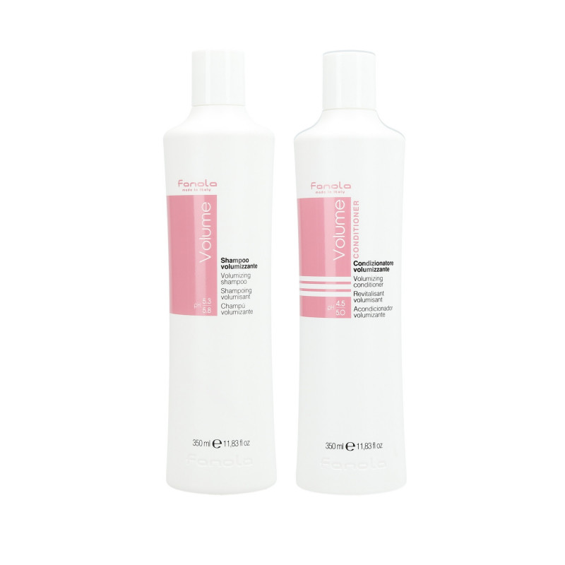 FANOLA VOLUME Conjunto para cabelos finos shampoo 350ml + condicionador 350ml