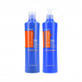 FANOLA NO ORANGE Conjunto para cabelos castanhos, shampoo 350ml + máscara 350ml