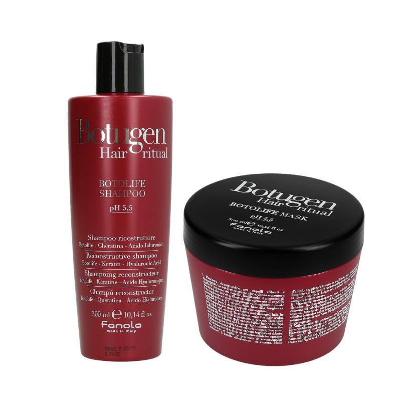 FANOLA BOTUGEN BOTOLIFE SHAMPOO300ML+MASK300ML SET