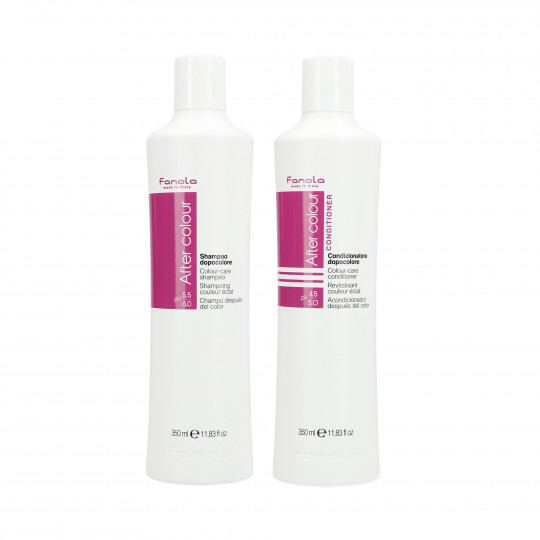 FANOLA AFTER COLOR Conjunto para cabelos coloridos shampoo 350ml + condicionador 350ml