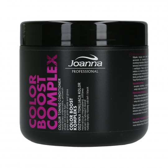 JOANNA PROFESSIONAL COLOR BOOST COMPLEX Condicionador tonificante para coloração capilar 500ml