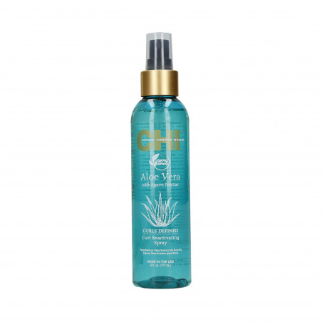 CHI ALOE VERA Erfrischendes Spray mit Aloe Vera für lockiges Haar 177ml
