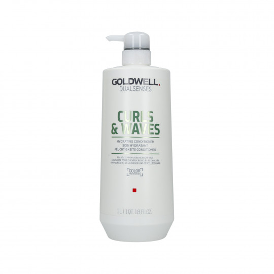 GOLDWELL DUALSENSES CURLS&WAVES Condicionador hidratante para cabelo 1000ml