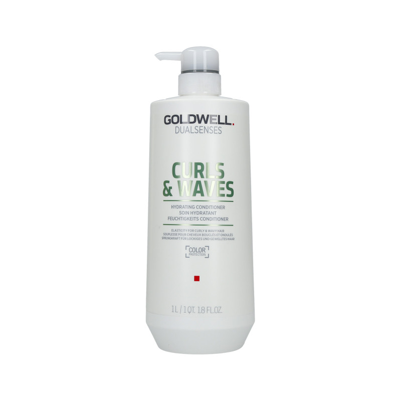 GOLDWELL DUALSENSES CURLS&WAVES Condicionador hidratante para cabelo 1000ml