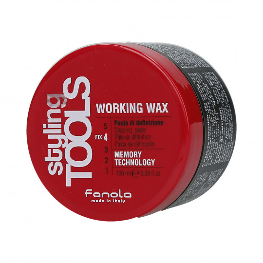 FANOLA STYLING TOOLS Working Wax Erős hajformázó paszta 100ml