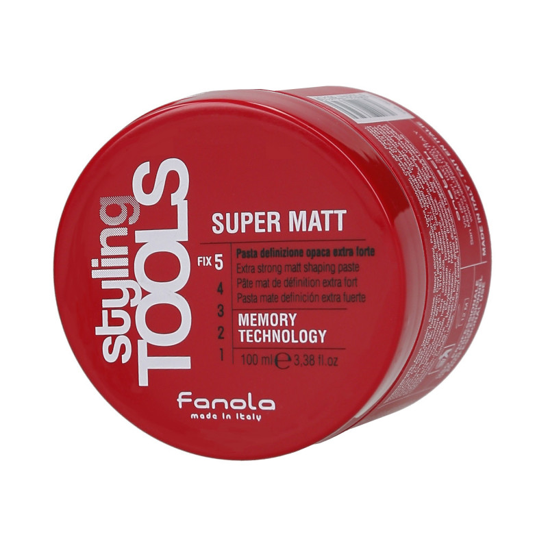 FANOLA STYLING TOOLS Super Matt Pasta de cabelo fosca muito forte 100ml