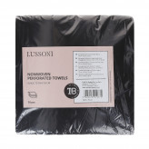 LUSSONI от Tools For Beauty, Перфорирани нетъкани кърпи, черни, 70 см x 50 см, 50 бр.