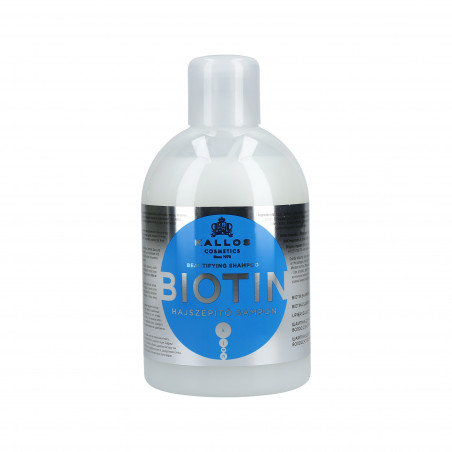 KALLOS KJMN Biotin Wzmacniający szampon do włosów z biotyną 1000ml