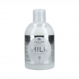 KALLOS KJMN Milk Champú para el cabello con proteínas de leche 1000ml