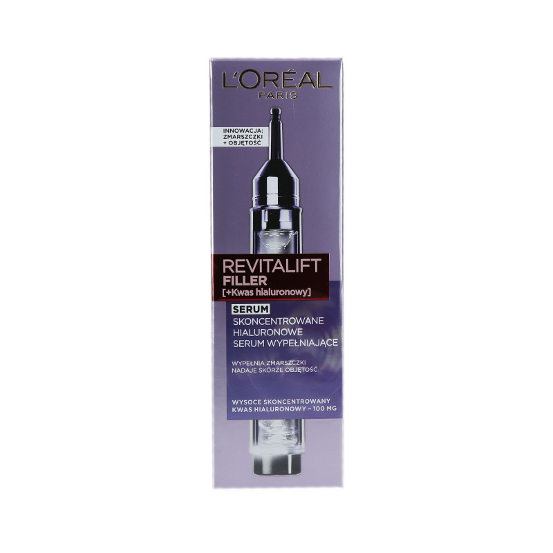 L'OREAL PARIS REVITALIFT Filler Hyaluronic serum påfyldning af rynker 16ml